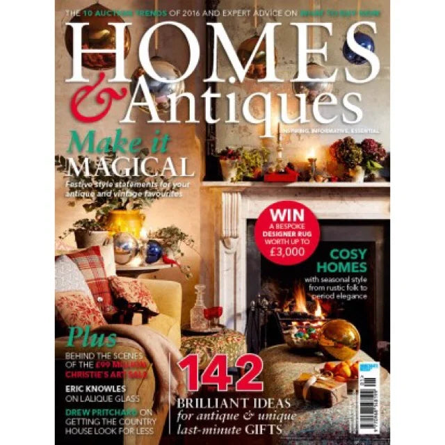 FEATURED IN 'HOME & ANTIQUES' MAGAZINE