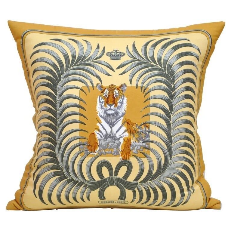 Autumn Collection of Vintage Silk Scarf Cushions