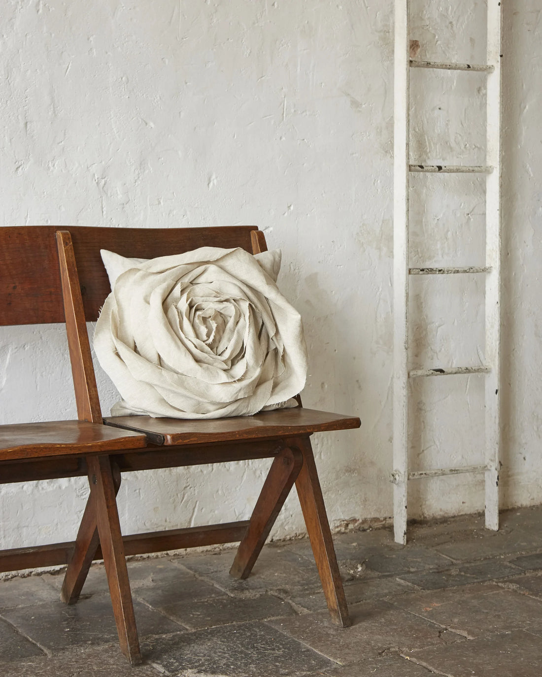 Our Signature Irish Linen Rose Cushion Since 2015