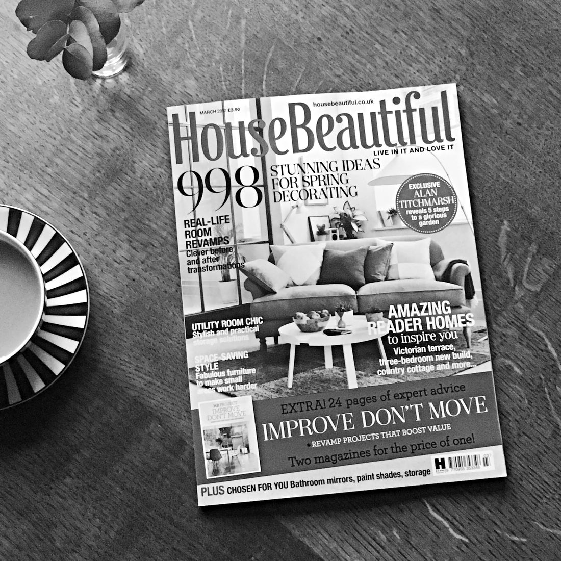 KATIE LARMOUR DESIGN FEATURED ON THE FRONT OF HOUSE BEAUTIFUL