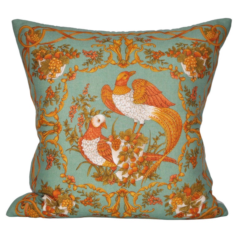 Vintage Salvatore Scarf & Irish Linen Cushion