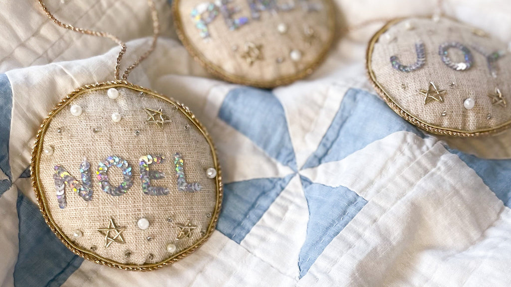 Joy Peace Noel Bauble