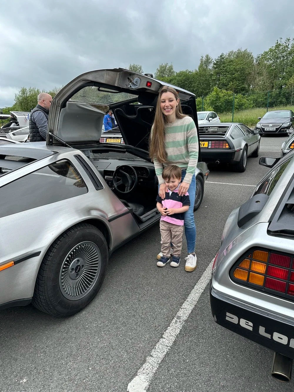 Vintage DeLorean Car