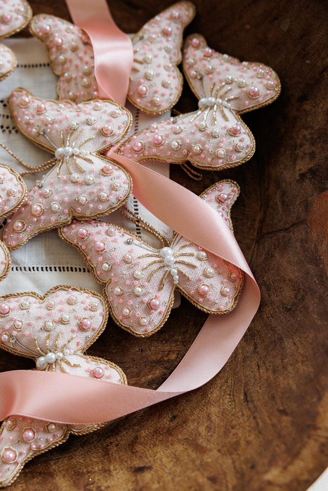 Pink Pearls Butterfly