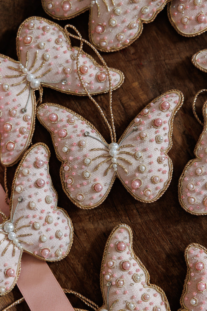 Pink Pearls Butterfly