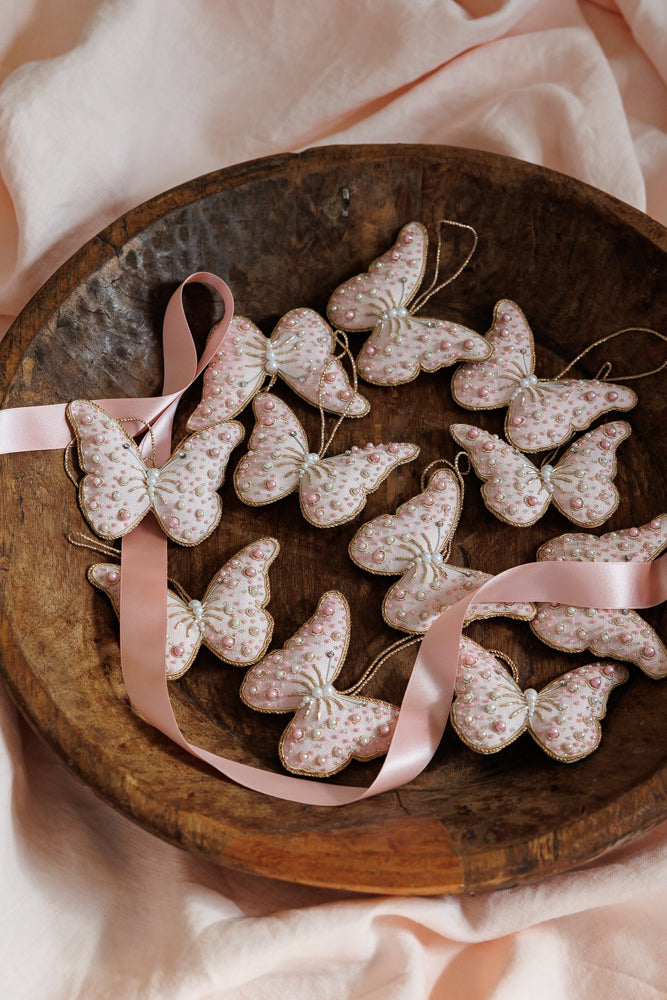 Pink Pearls Butterfly