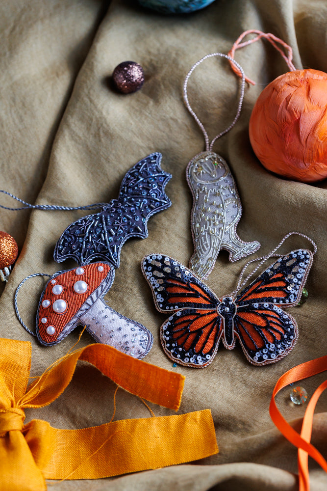 Toadstool with Metallic Orange