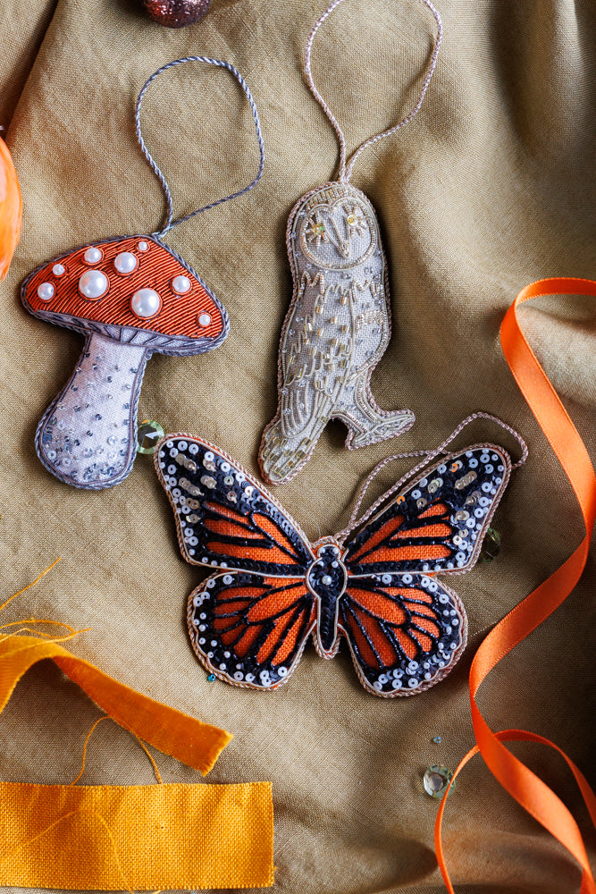 Toadstool with Metallic Orange