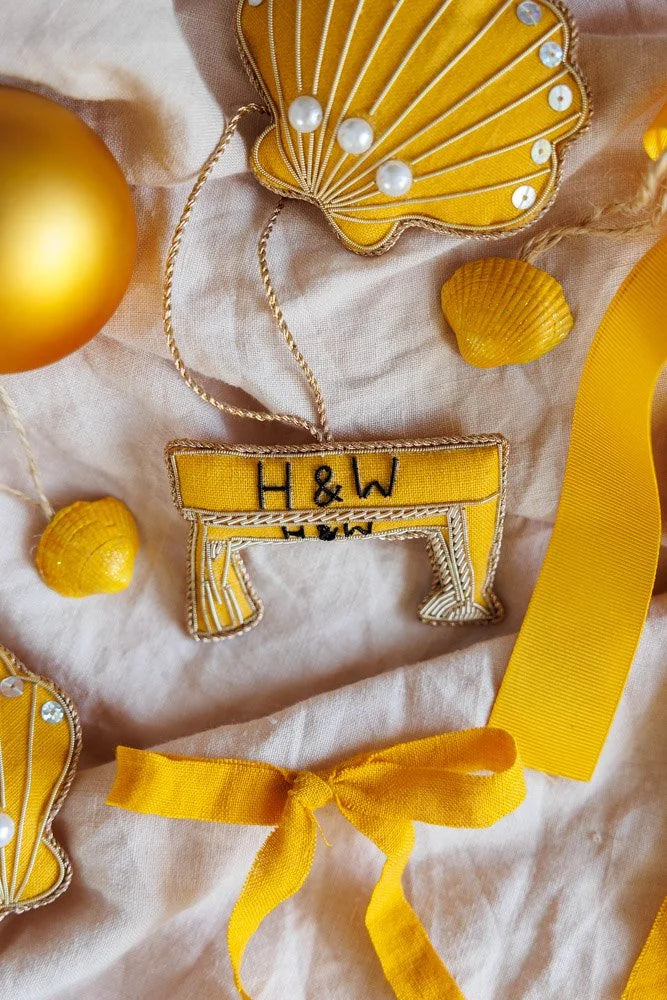 Harland & Wolff Cranes in French Mustard Yellow