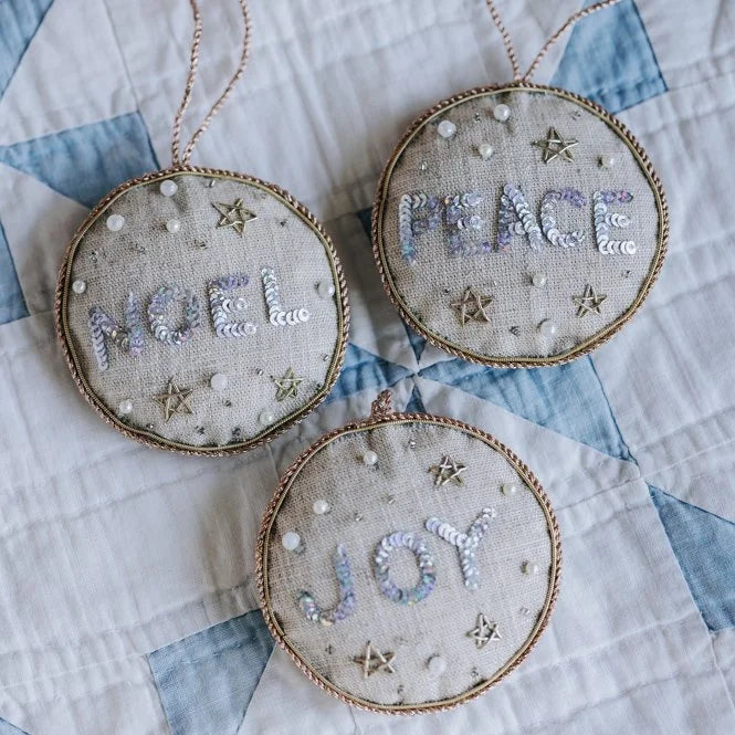 Joy Peace Noel Bauble