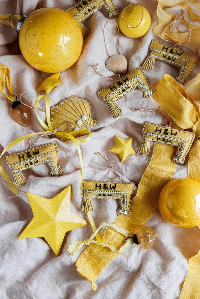Harland & Wolff Cranes in French Mustard Yellow