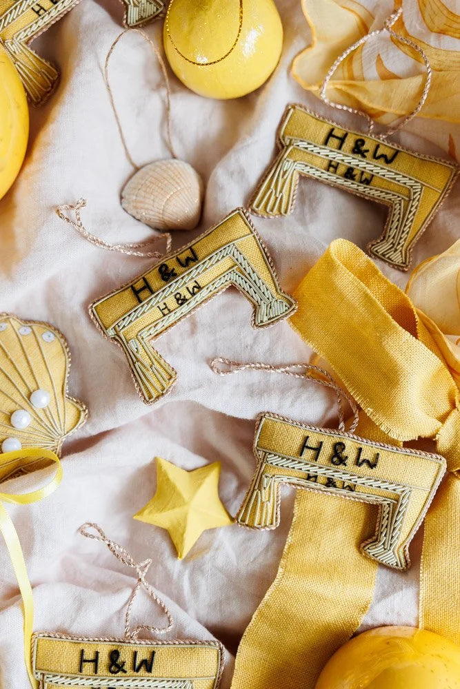 Harland & Wolff Cranes in French Mustard Yellow
